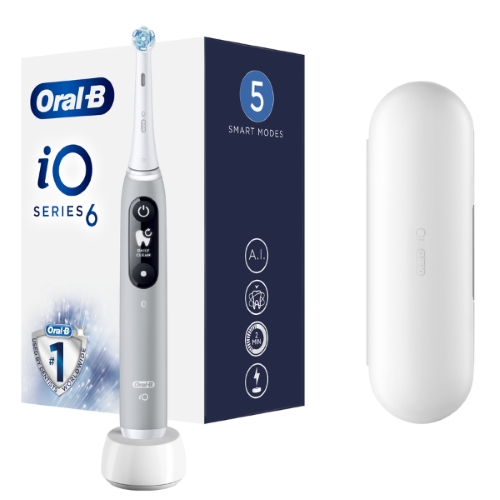ORAL B POWER TBRUSH iO SERIES 6 GREY (5A)
