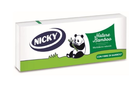 NICKY TISSUES NATURE BAMBOO 4PLY 10X9