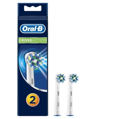 ORAL B POWER BRUSH HEAD CROSSACTION X2
