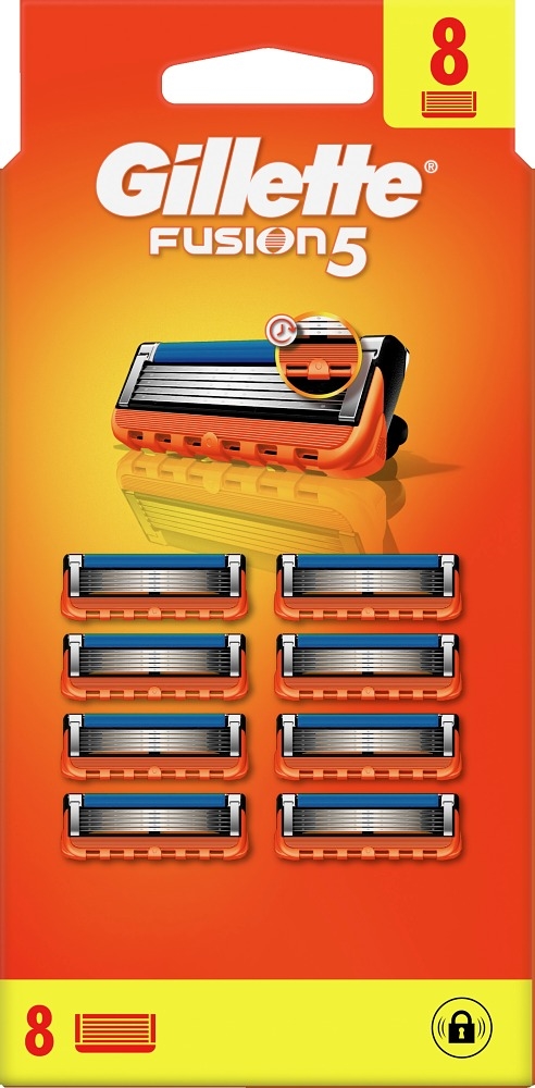 GILLETTE FUSION CARTRIDGES x8s