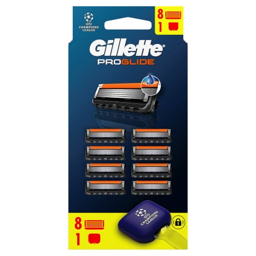 GILLETTE PROGLIDE CARTRIDGES x8s