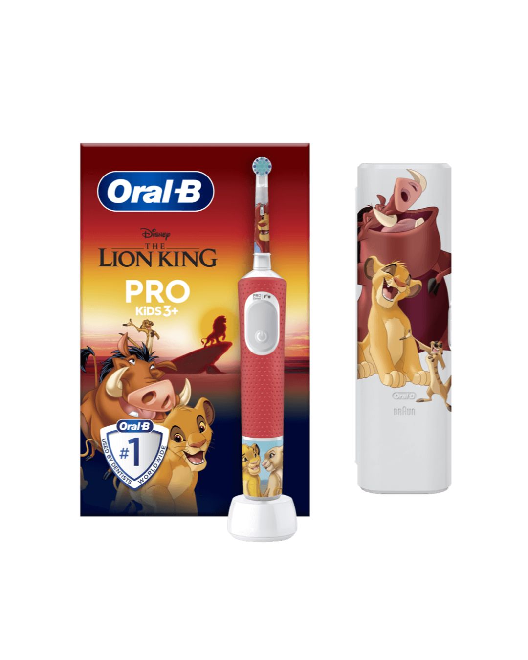 ORAL B POWER TOOTHBRUSH VITALITY PRO KIDS LION KING (5A)