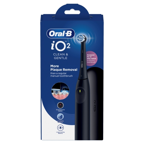 ORAL B POWER TOOTHBRUSH iO SERIES 2 BLACK (5A)