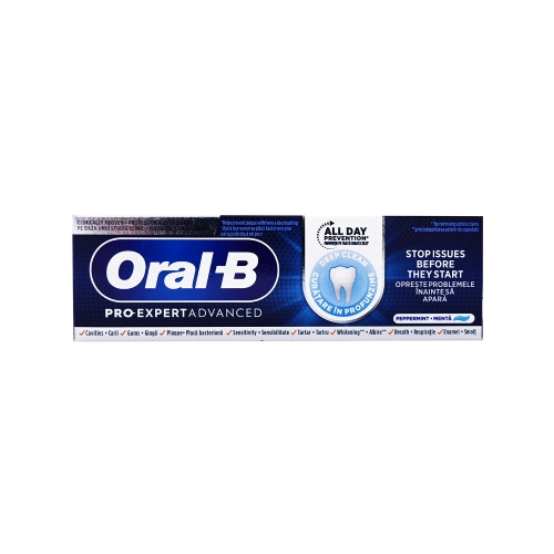 ORAL B TPASTE PRO EXPERT ADVANCED DEEP CLEAN 75ML