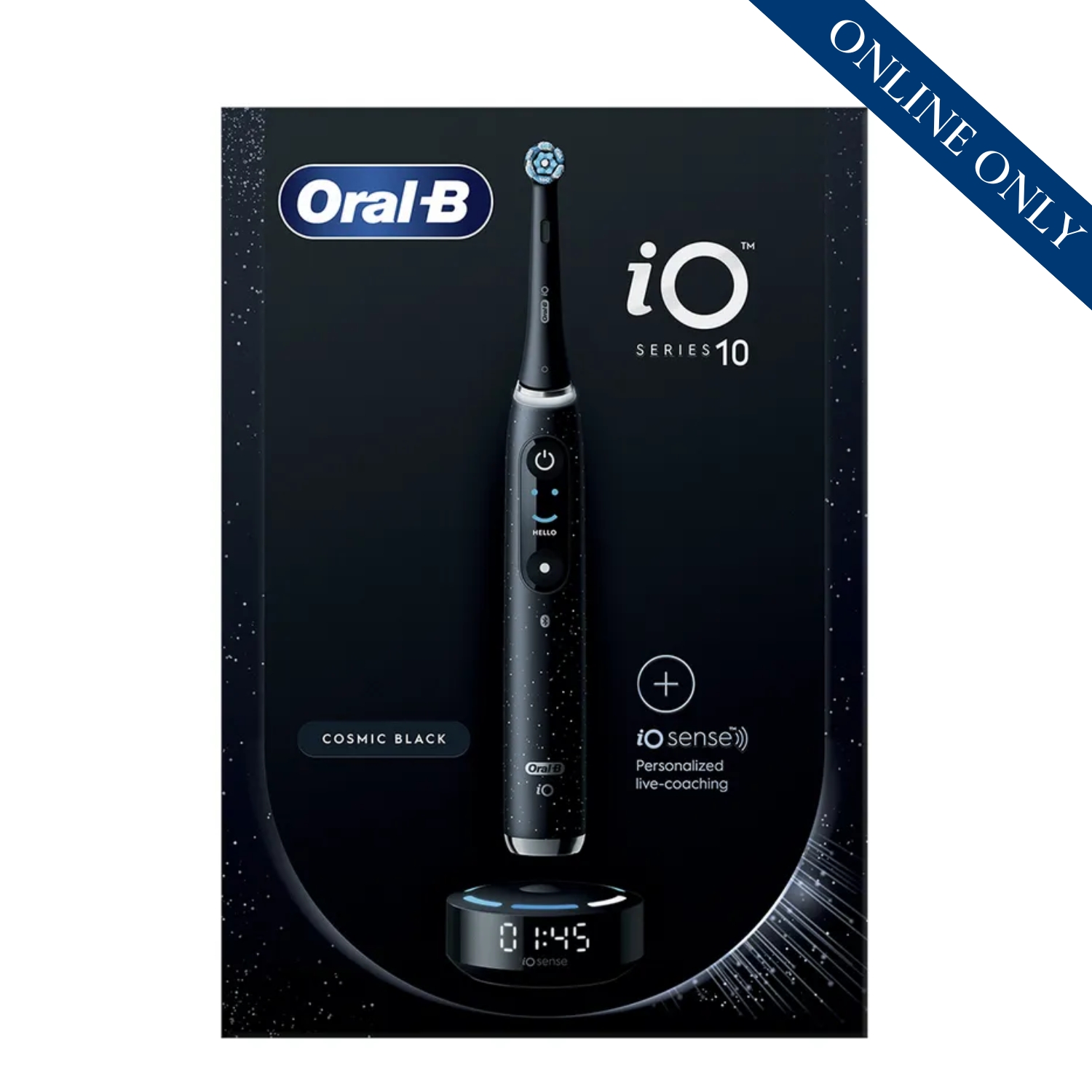 ORAL B POWER TBRUSH iO SERIES 10 BLACK (ONLINE ONLY) (5A)