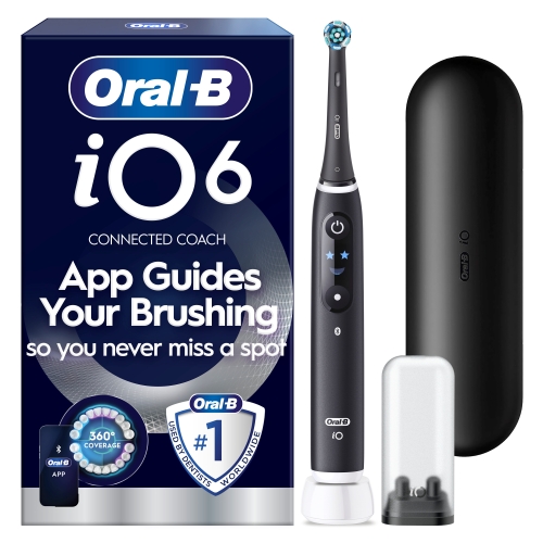 ORAL B POWER TOOTHBRUSH iO SERIES 6 BLACK (5A)