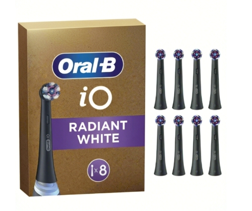 ORAL B POWER BRUSH HEAD iO RADIANT CARE X8