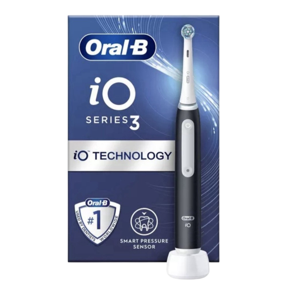 ORAL B POWER TOOTHBRUSH iO SERIES 3 BLACK HANGER (5A)