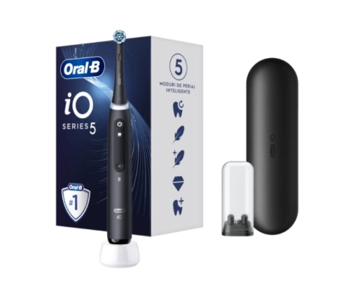 ORAL B POWER TBRUSH iO SERIES 5 BLACK (5A)