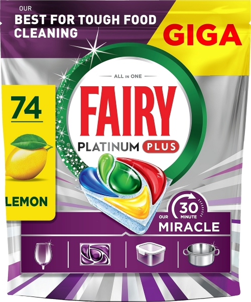 FAIRY AUTODISH WASH MIRACLE LEMON X74