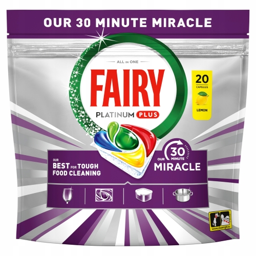 FAIRY AUTODISH WASH MIRACLE LEMON X20