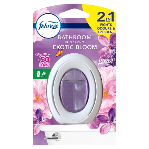 FEBREZE BATHROOM AIR FRESHENER EXOTIC BLOOM 7.5ML