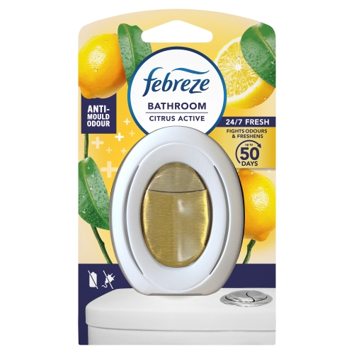 FEBREZE BATHROOM AIR FRESHENER CITRUS ANTI MOULD 7.5ML