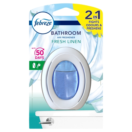 FEBREZE BATHROOM AIR FRESHENER FRESH LINEN 7.5ML