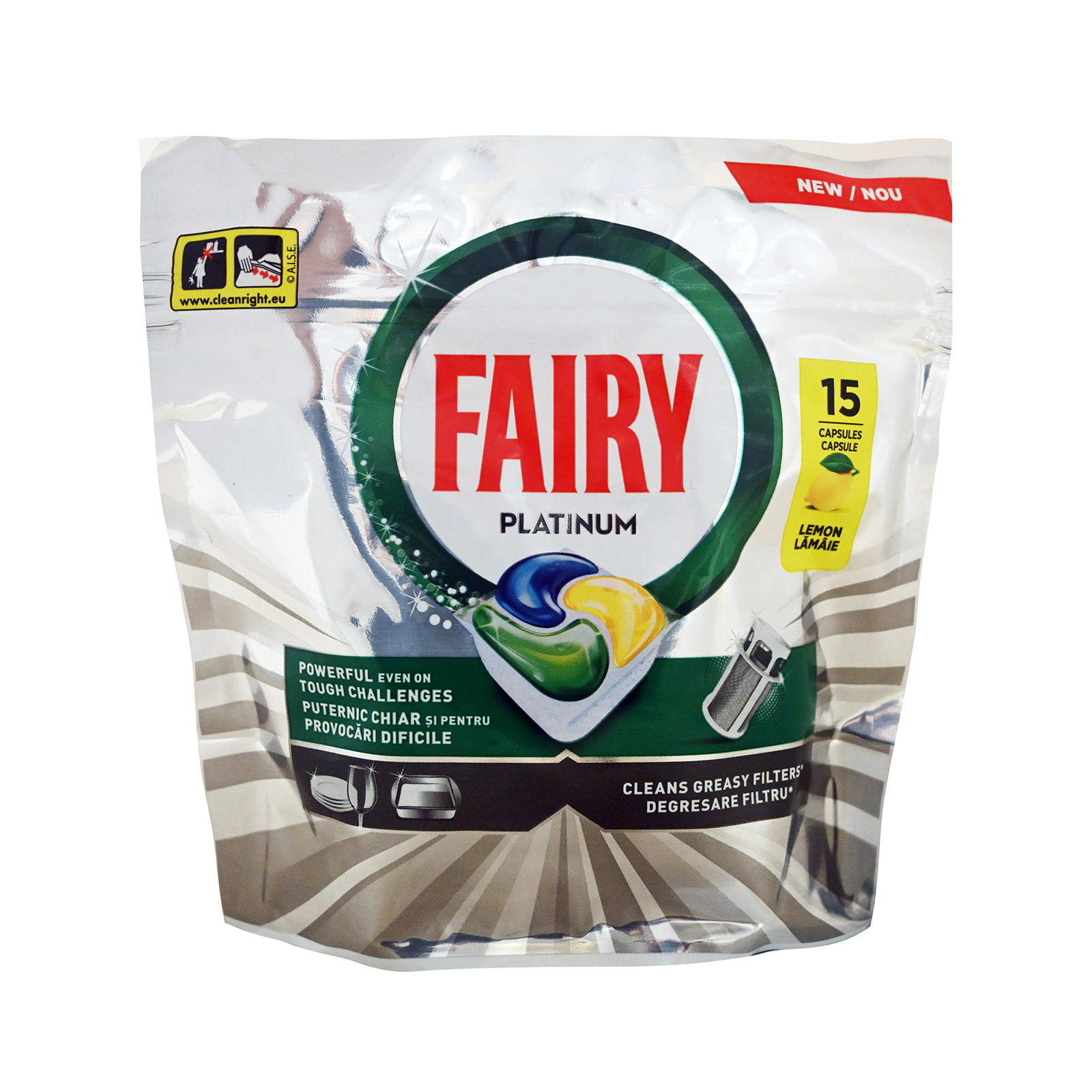 FAIRY AUTODISH WASH PLATINUM LEMON X15