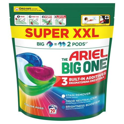 ARIEL PODS BIG ONE COLOR 29X36.3G
