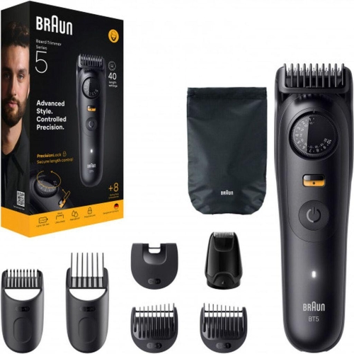 BRAUN SHAVER BEARD TRIMMER BT5560 BLKMATBOX (NEW)