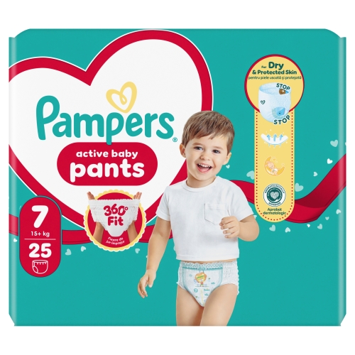 PAMPERS VP PANTS 7 XXL X25 (NEW)