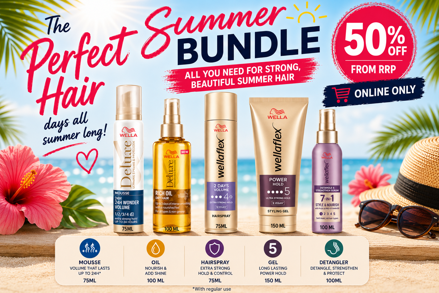 WELLA SUMMER BUNDLE