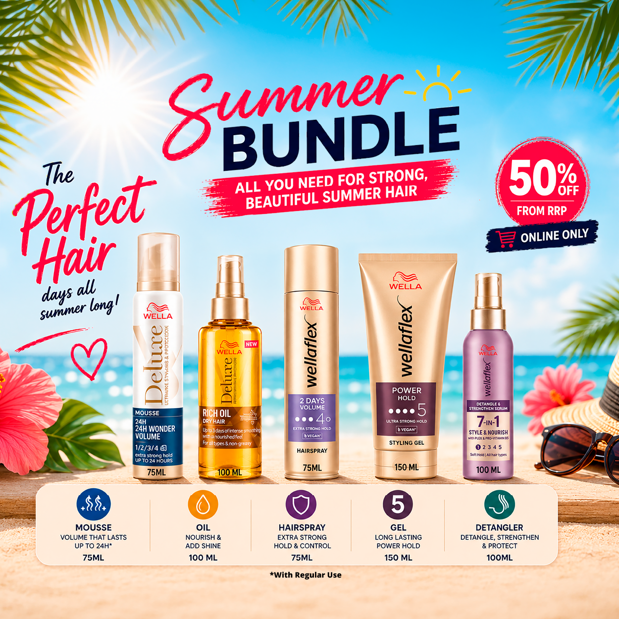 WELLA SUMMER BUNDLE