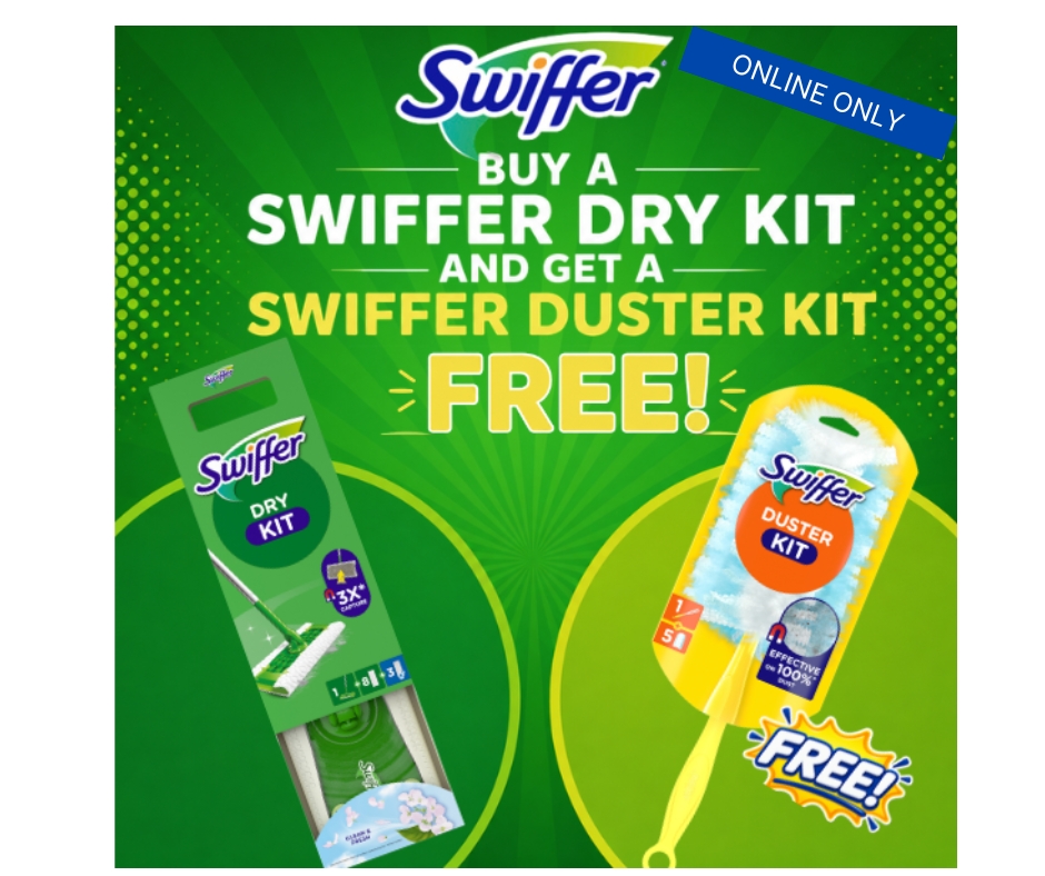 SWIFFER KIT BUNDLE DRY KIT DUSTER KIT