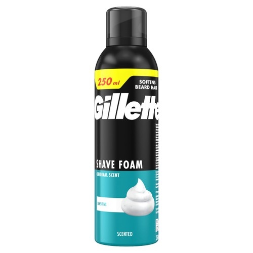 GILLETTE CLASSIC FOAM SENSITIVE 250ML